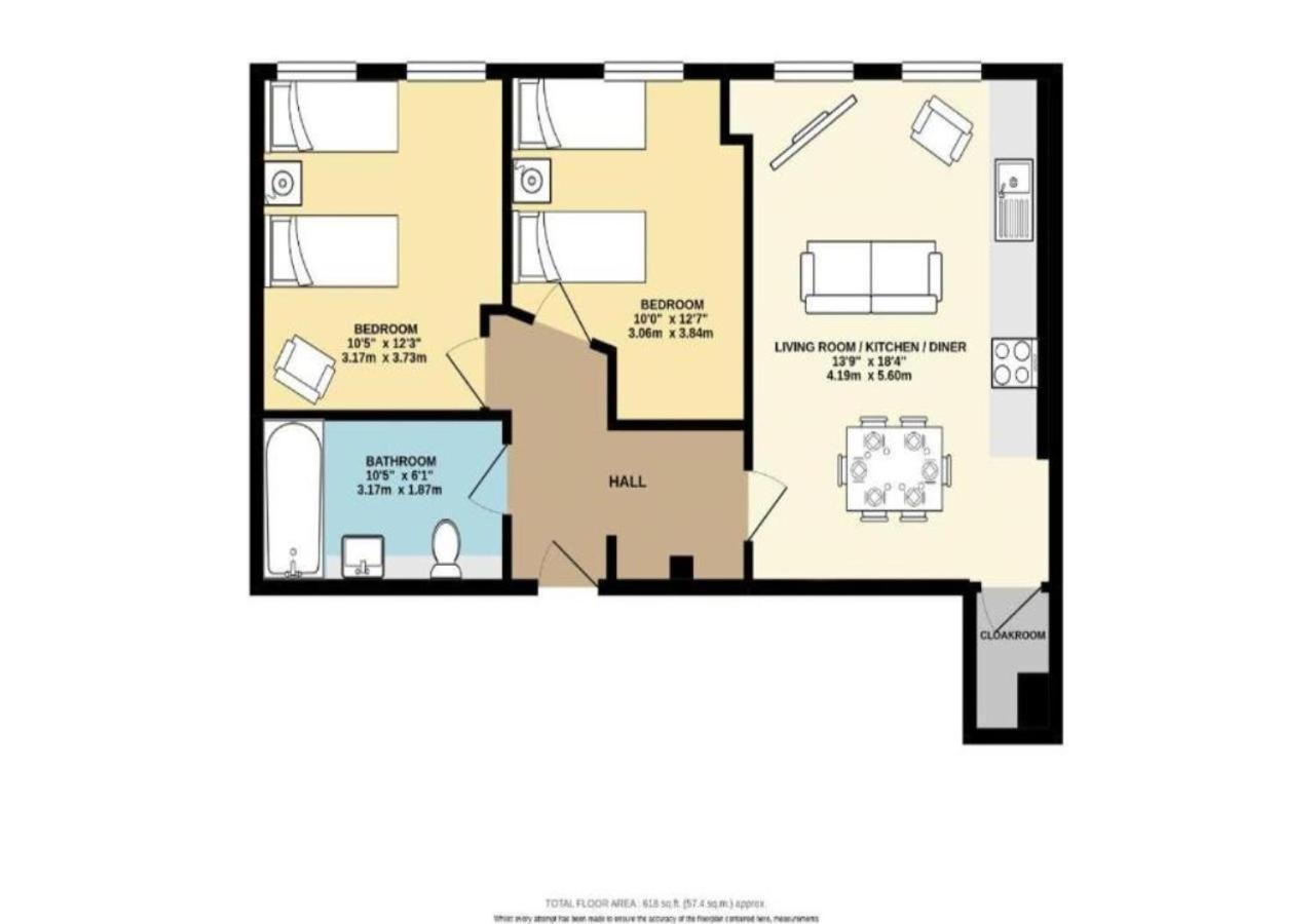 Appartamento Ocean Walk - By My Getaways - Free Parking Hove Esterno foto